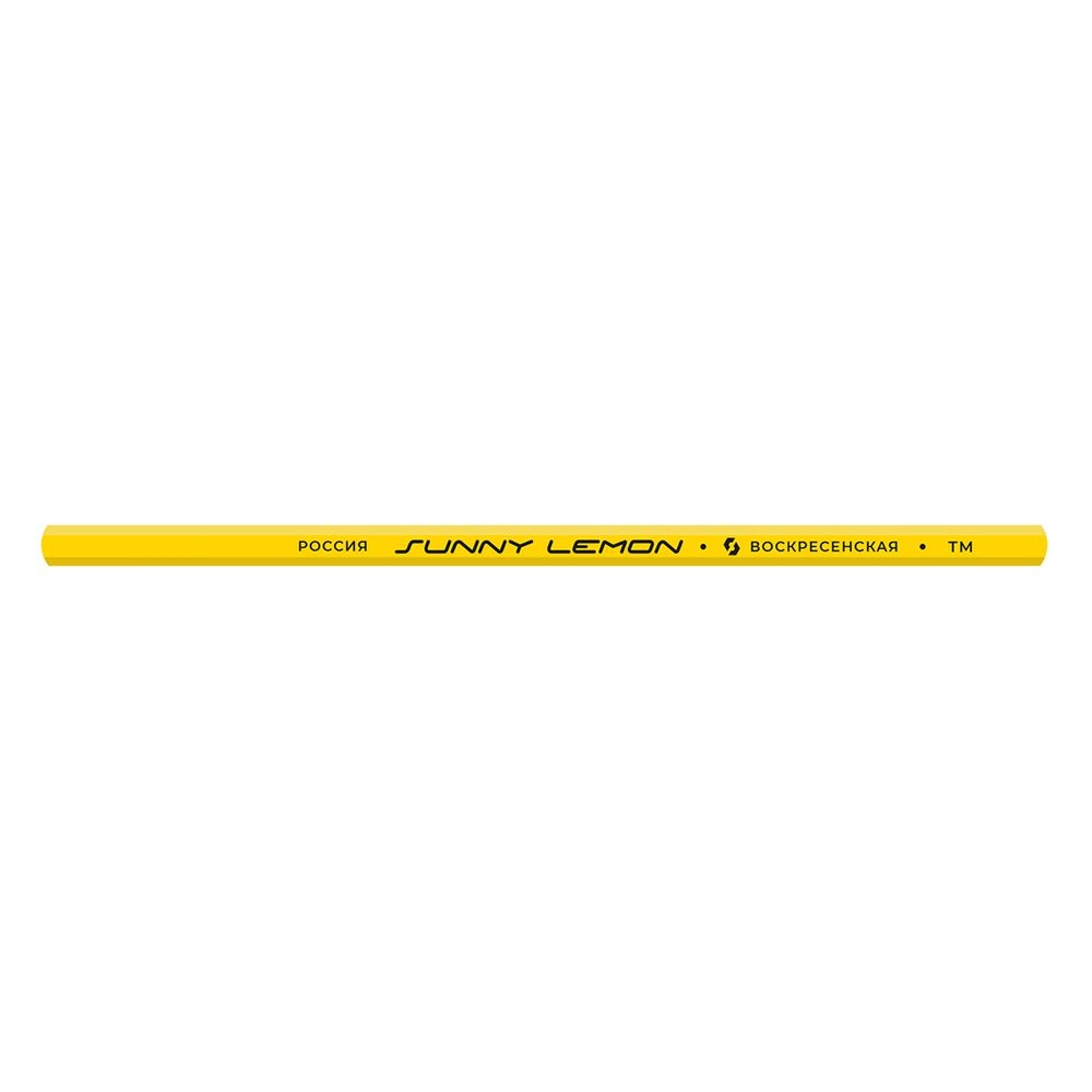 Карандаш чернографитный незаточенный ТМ (HB) 84 шт, Sunny lemon 0-965, ВКФ 0-965 Карандаш чернографитный незаточенный ТМ (HB) 84 шт, Sunny lemon 0-965, ВКФ 0-965