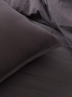 КПБ MAJOLİ StoneWashed SOLİD семейый 160*220-2шт. 240-260, 50*70-2шт. Вар. Хлоп.