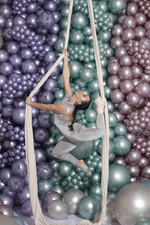 Шар 24" Кремовый жемчуг, шелк / Silk Cream Pearl 873