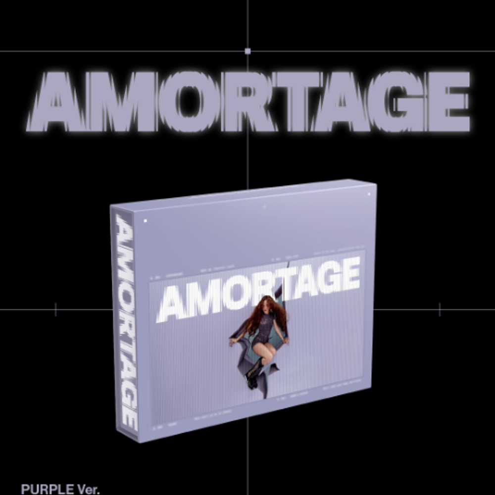 Альбом JISOO - AMORTAGE [PURPLE Ver. / BLACK Ver.] EXCLUSIVE EDITION