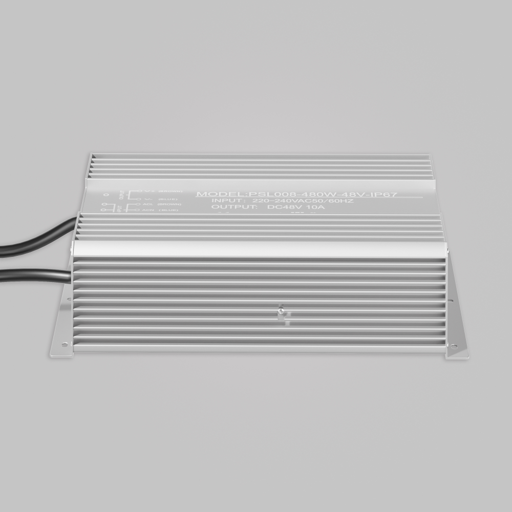 Блок питания для магнитных систем 480Вт, 48V, IP67 Maytoni Power Supply Magnetic PSL008-480W-48V-IP67