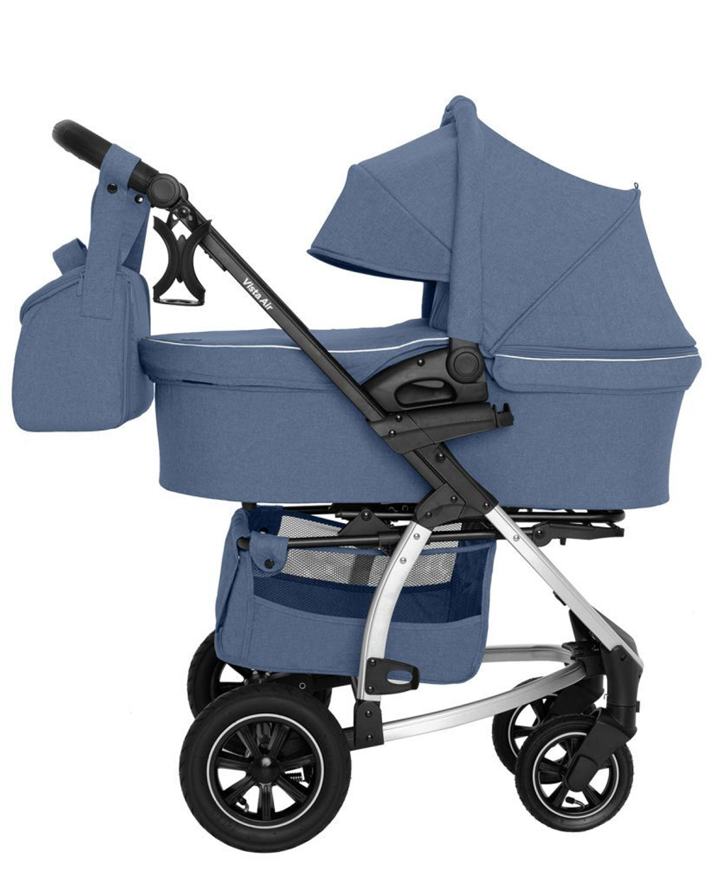Коляска 2 в 1 Carrello Vista Air CRL-6506, Denim Blue (Светло-синий)