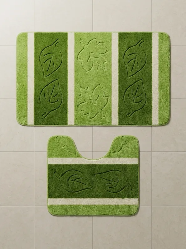 Коврики д/ван.ком."Zalel Silver"60*100 2-пр GREEN