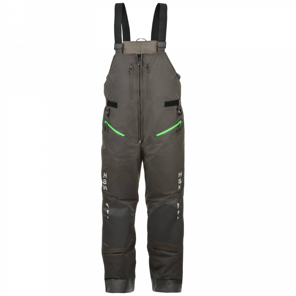 Костюм-поплавок мужской зимний "Rescuer IV prosport"-45, hardguard, серый (зеленые молнии), ХСН