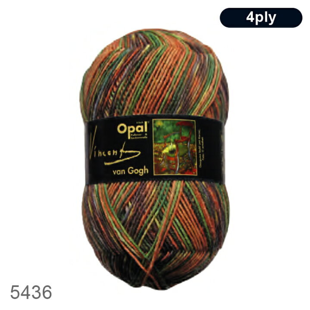 Opal Vincent Van Gogh, цвет 5436 стул Гогена