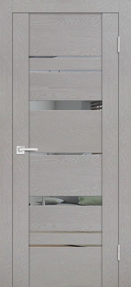 Дверь PST-2 / Цвет серый ясень / Зеркало тонированное / Двери PROFILO PORTE Дверь PST-2 / Цвет серый ясень / Зеркало тонированное / Двери PROFILO PORTE