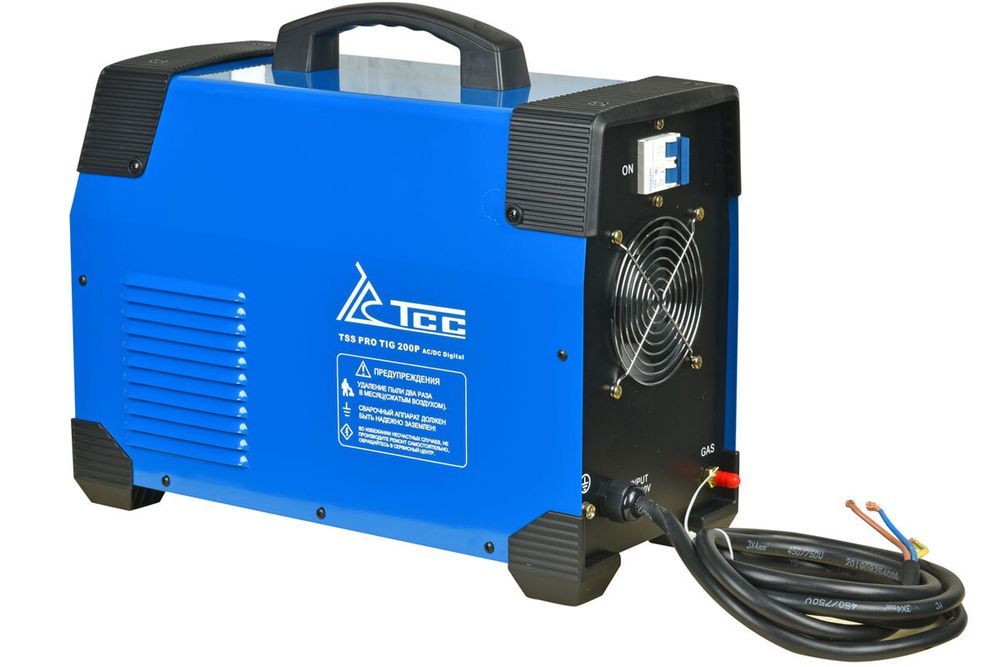 Аппарат TIG сварки алюминия TSS PRO TIG/MMA 200P AC/DC Digital - [220В / 10-200А]