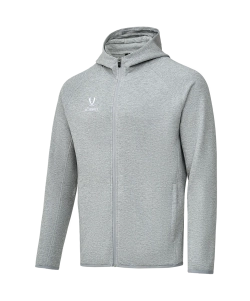 Худи на молнии JÖGEL ESSENTIAL Athlete Hooded FZ Jacket, серый, детский