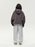 Drawstring Hoodie Grey Excalibur