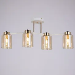 Потолочная люстра  IL6111-4COU-79 WH GD Qui ILLUMICO