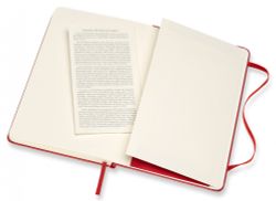 Блокнот Moleskine Classic Medium нелинованный твердая обложка (QP052F2)