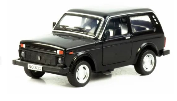 Модель автомобиля металл. "Lada 2121 Нива" в масштабе 1:32 - A4069