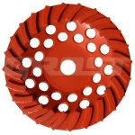Чашка турбо  D180/22,23/12 (30x6x8) GrOST для мозаично-шлифовальной машины