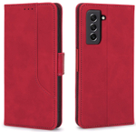 Стильный чехол-книжка из кожи для SAMSUNG S21 5G (не ULTRA/ FE/ PLUS!) с отделом для наличных, 3 слотами для карт и подставкой