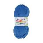 Пряжа Alpina Holly / уп.10 мот. по 50г, 200м, 322 синий