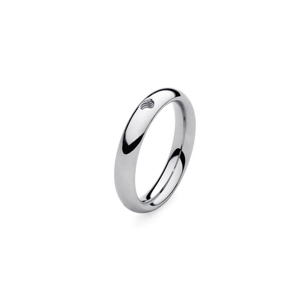 Кольцо - База Qudo  Basic small silver 17.2 мм 627042 S размер 17,2