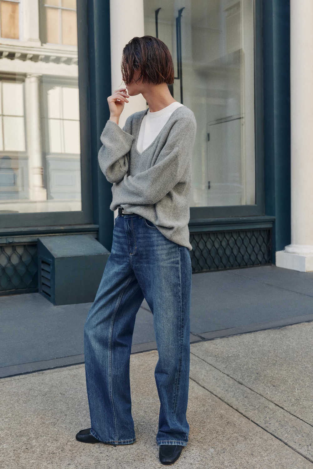 ДЖЕМПЕР С КРУГЛЫМ ВЫРЕЗОМ — ZARA