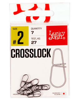 Застежки LJ Pro Series CROSSLOCK №002, 27кг, 7шт.