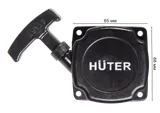 Стартер в сборе Huter для GGT-1000T/S - GGT-2500T/S с лёгким стартом — фото 3