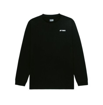 Мужская теннисная футболка с длинным рукавом Yonex Longsleeve - black
