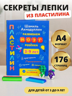 Пластилин. Развиваем мозг ребенка от 3 до 9 лет. Шамиль Ахмадуллин