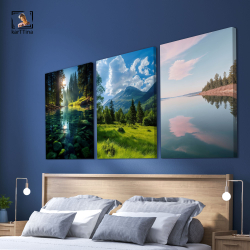 Картина karTTina "Скалистый берег", 150 см х 70 см
