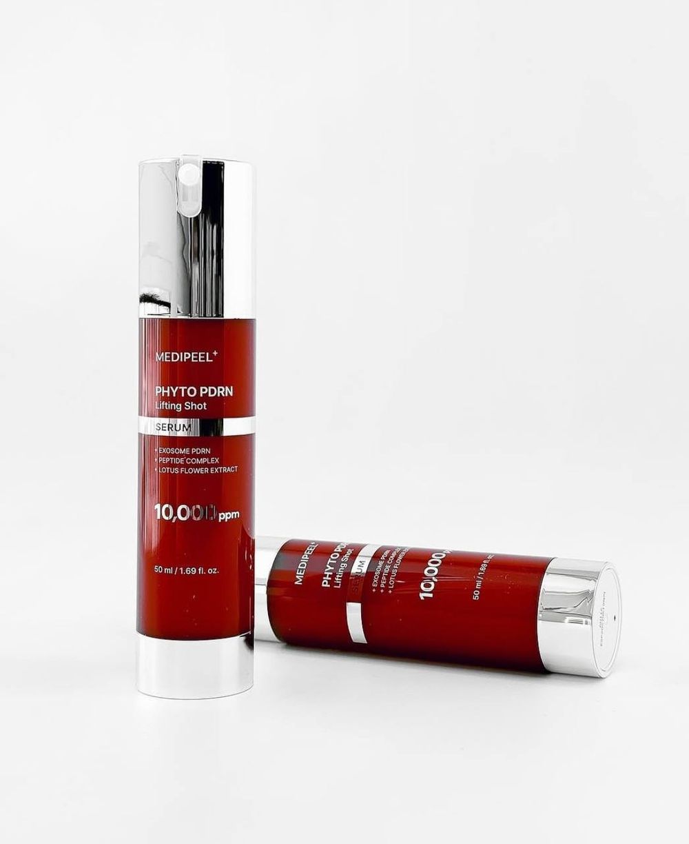 Пептидная лифтинг-сыворотка с ПДРН и микроиглами MEDIPEEL Phyto Exosome PDRN Lifting Serum 50 мл.