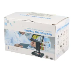 Цифровой микроскоп МИКМЕД LCD 5-5Mp - упаковочная коробка, общий вид