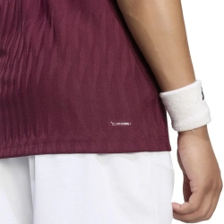 Теннисное поло Adidas Freelift - maroon