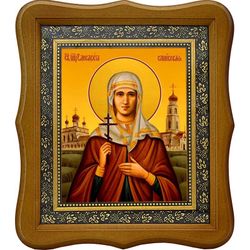 Елисавета Самовская мученица. Икона на холсте.