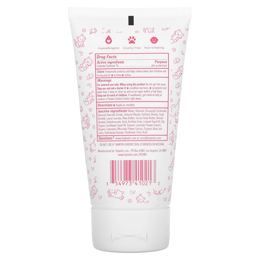 Hyland's Naturals, детский крем от экземы, 142 г (5 унций)