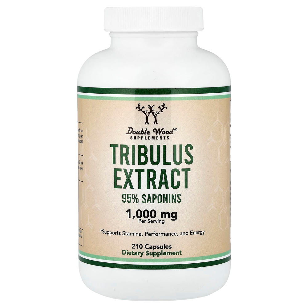 Double Wood Supplements, экстракт якорцев, 210 капсул (500 мг в 1 капсуле)