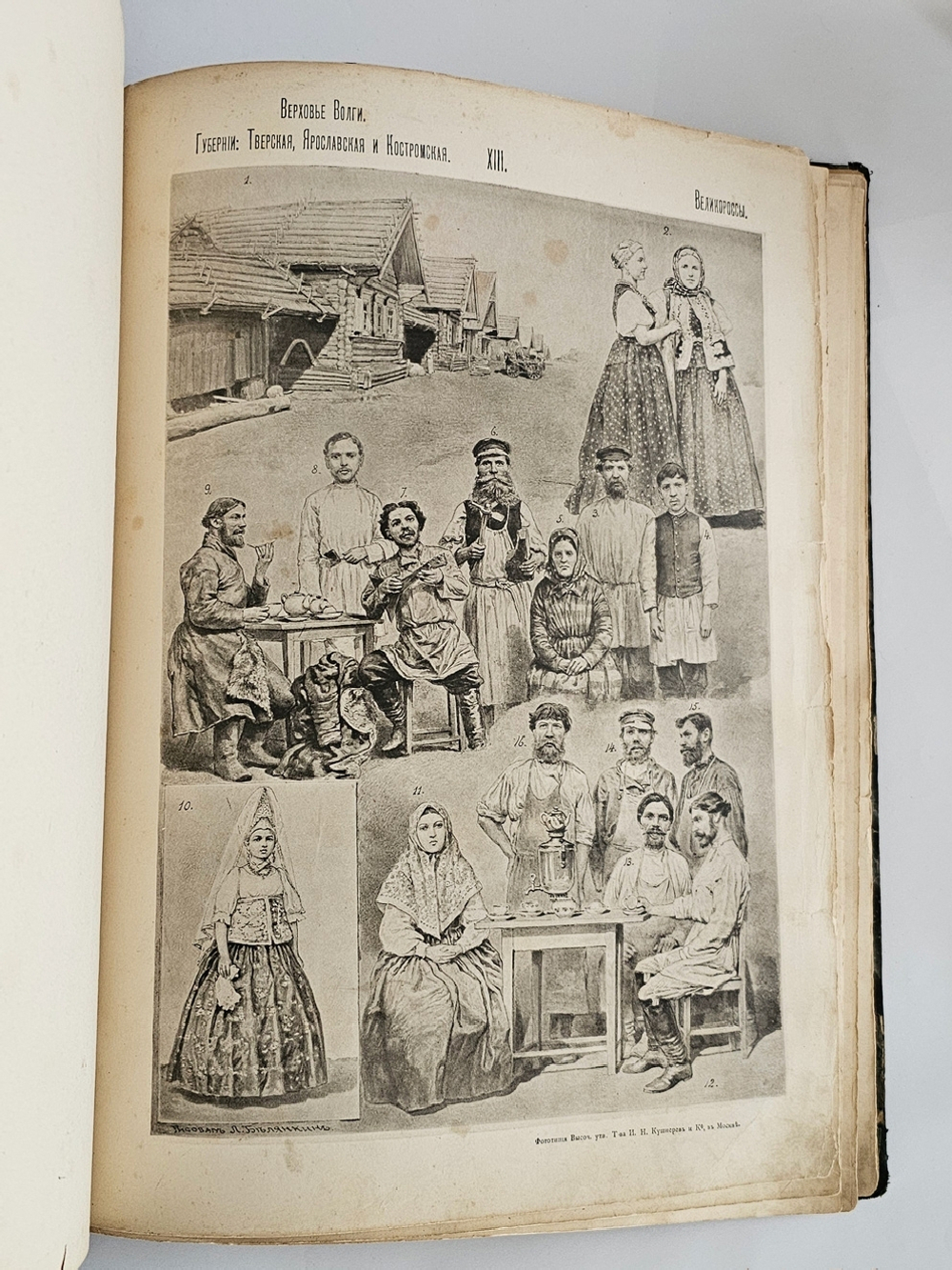 "Русские народы : Наброски пером и карандашом". 1894г.