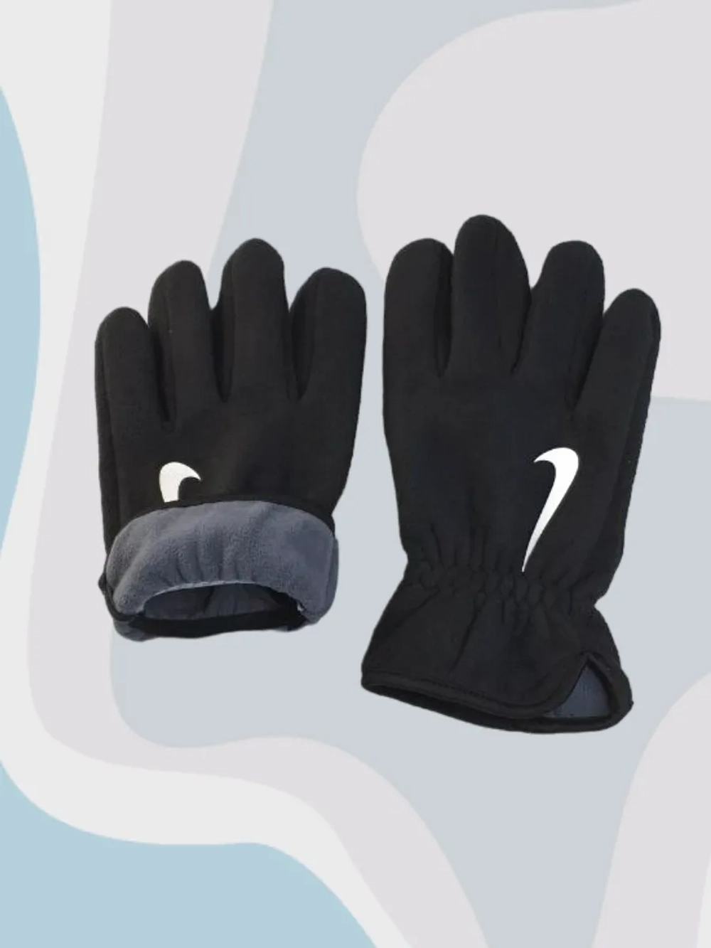 перчатки зимние спортивные флисовые NIKE
