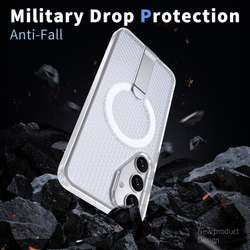 Прозрачный чехол Mesh Pro Magnetic Case для Samsung Galaxy S26 FE