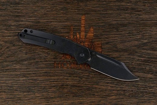 Нож складной CJRB J1942-BST Pyrite Bowie, клинок 80мм, сталь AR-RPM9, рукоять сталь
