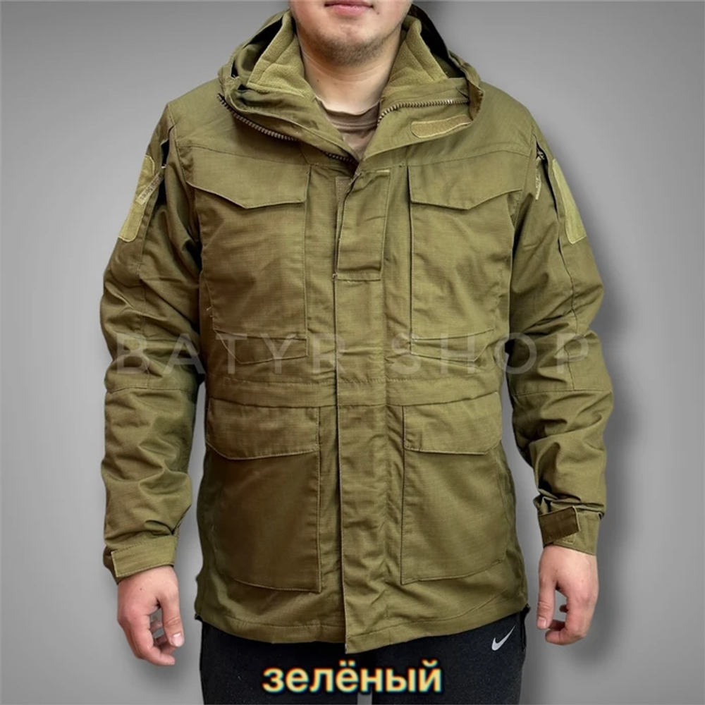 Зимняя куртка М65 с флисовым подкладом