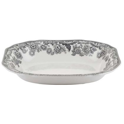 Блюдо для гарнира 23.5см Spode Деламер, сельские мотивы