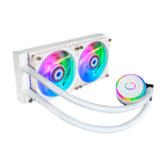Система охлаждения Cooler Master MasterLiquid PL240 Flux White Edition ARGB