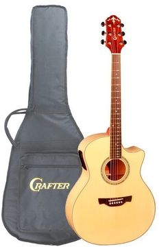 Гитара электроакустическая CRAFTER GAE-9 N Чехол