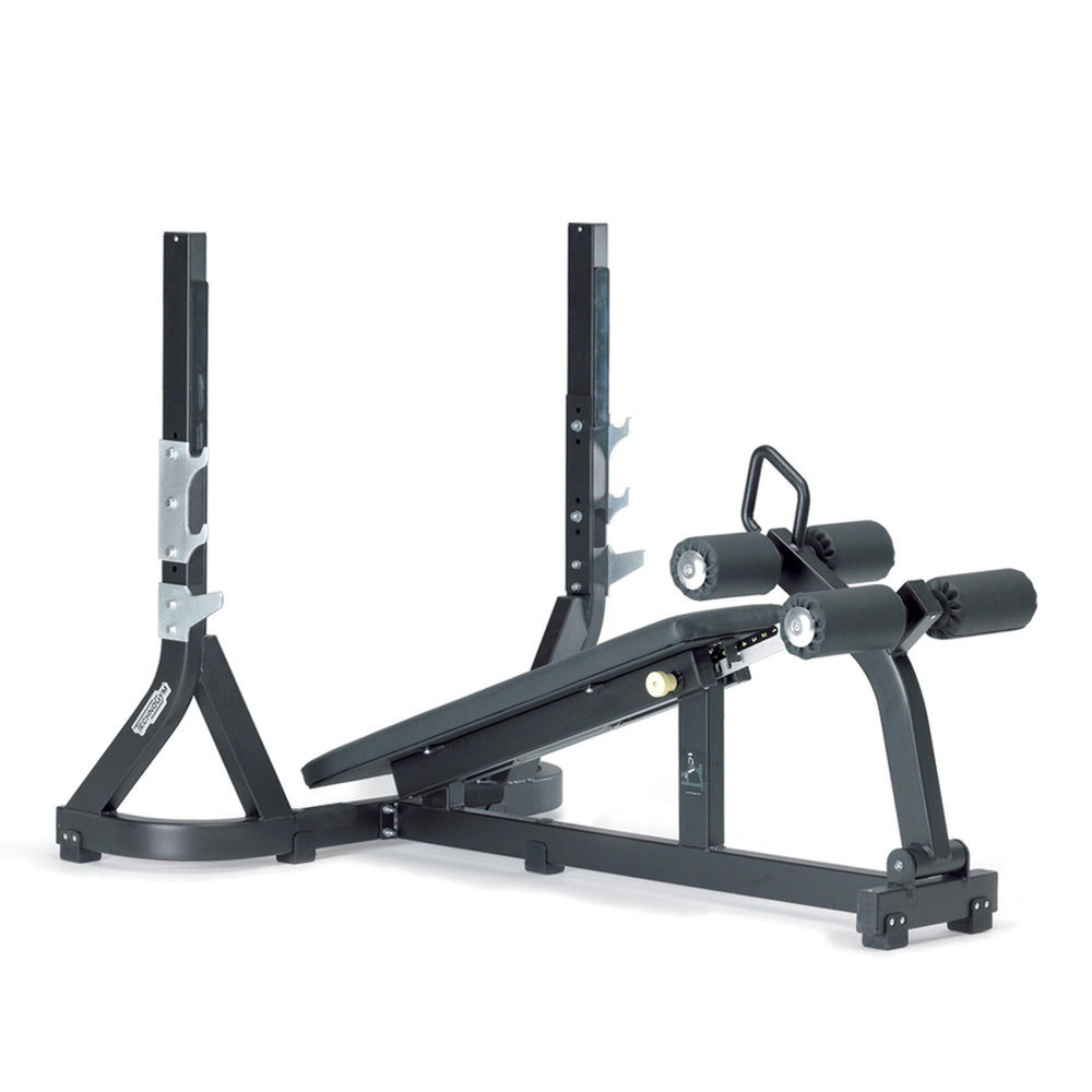 Наклонная олимпийская скамья Technogym OLYMPIC DECLINE BENCH
