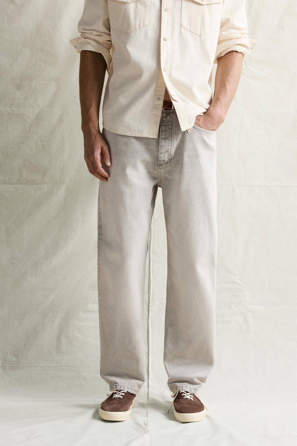 ДЖИНСЫ STRAIGHT — ZARA