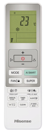 Мульти-сплит системы Hisense SENSATION SLIDER PRO MULTI Superior на 2 комнаты (25+25 Чёрный )