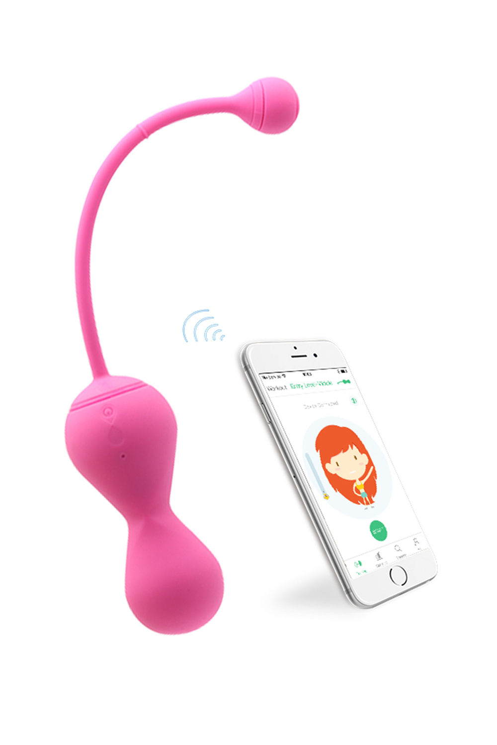 Тренажёр Кегеля Kegel Master розовый