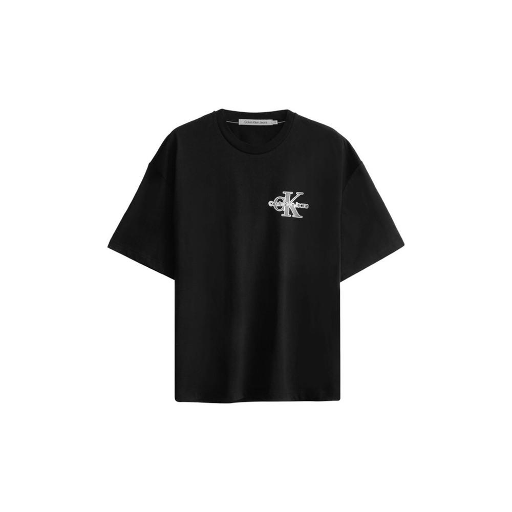 Черная футболка с логотипом Calvin Klein Tee (J400321BEH)