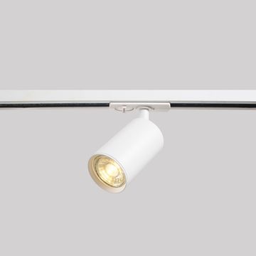 Трековый однофазный светильник 1*GU10 CLT 0.31 018 WH белый Crystal Lux