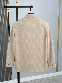 Кожаная рубашка Ermenegildo Zegna