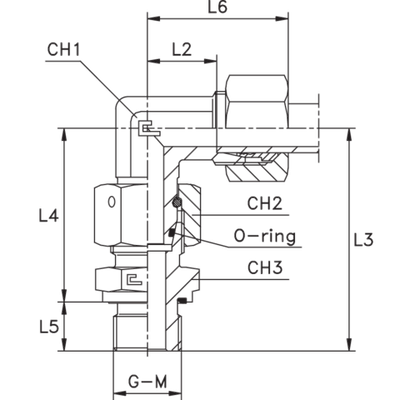 Штуцер FNE90 DS16 BSP 1/2 (корпус)