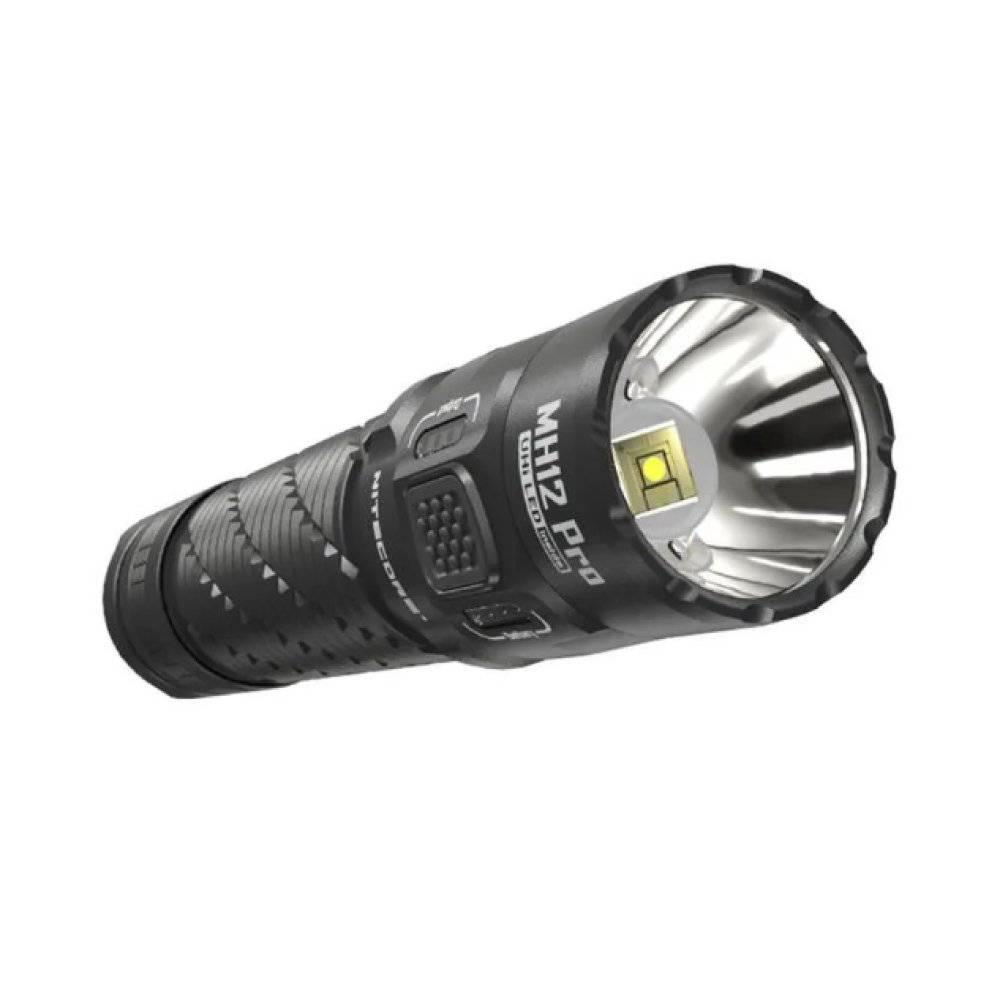 Фонарь тактический Nitecore MH12 Pro 3300 люмен