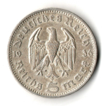 5 марок 1936 год (A) Германия